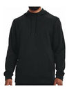 Men's UA Armor Fleece Hoodie Black - UNDER ARMOUR - BALAAN 4