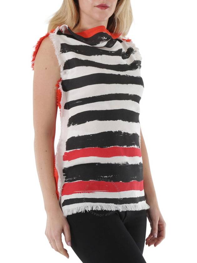 Marni Ladies Stripe-print Sleeveless Top, Brand Size 40 (US Size 6) - MARNI - BALAAN 2