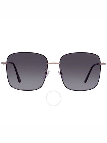 Tom Ford Grey gradient Square Unisex Sunglasses FT0894-K 05B 59 - TOM FORD - BALAAN 1