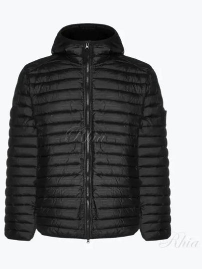 Loom Woven Chambers R-Nylon Down-TC Packable Jacket Black - STONE ISLAND - BALAAN 2