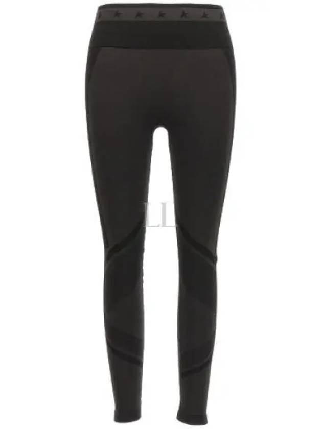 Women's Genesis Star Band LeGGings Black - GOLDEN GOOSE - BALAAN 2