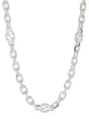 Women Interlocking Necklace Silver - GUCCI - BALAAN 2