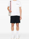 Thom Browne Pocket Striped Short Sleeve T Shirt MJS010A - TOM FORD - BALAAN 4