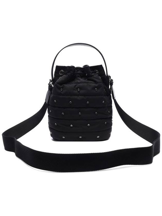 Women's KILIA Crystal Bucket Shoulder Bag - MONCLER - BALAAN 4