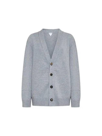 Classic Cashmere Cardigan Grey - BOTTEGA VENETA - BALAAN 2