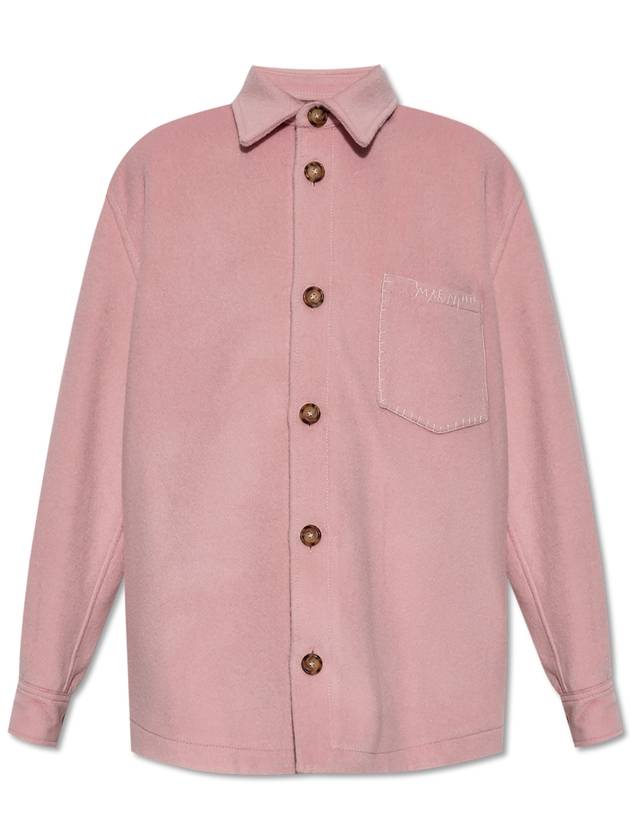 Marni Wool Jacket, Women's, Pink - MARNI - BALAAN 1