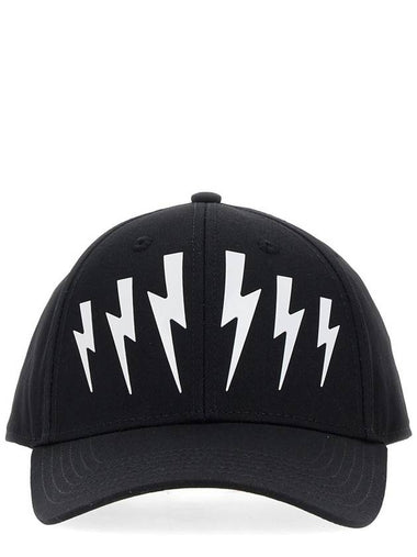 BASEBALL HAT WITH LOGO - NEIL BARRETT - BALAAN 1