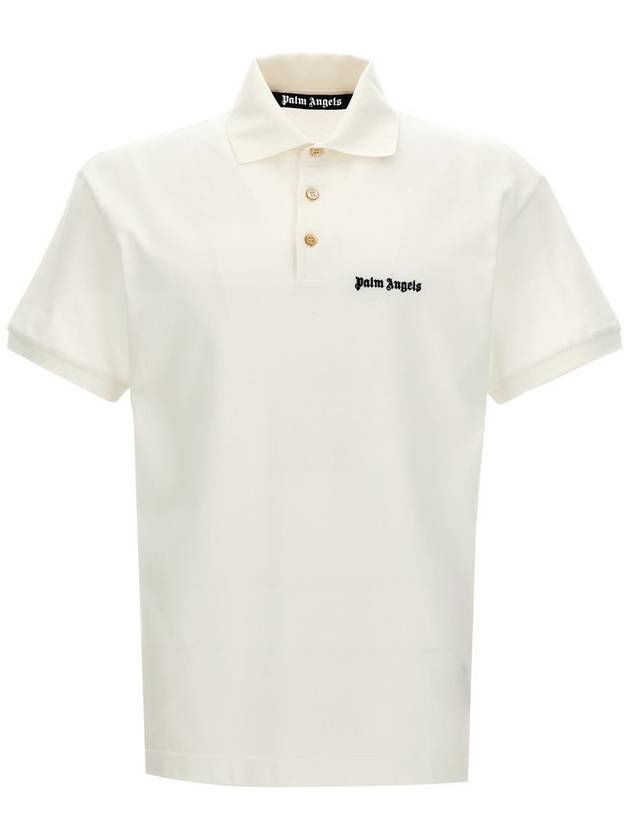 Polo T-shirt PMGB012S24FAB0020310 - PALM ANGELS - BALAAN 2