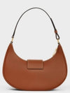 Ava Triomphe Smooth Calfskin Shoulder Bag Tan - CELINE - BALAAN 5