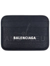 Cash Logo Card Wallet Black - BALENCIAGA - BALAAN 2