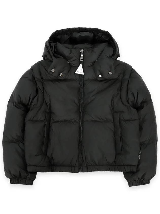 Kids VANYA Hooded Padded Jacket Black 1A00004 595FE 999 8 10A - MONCLER - BALAAN 2