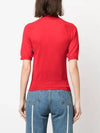 Women's Wool Silk Knit Top Red - VIVIENNE WESTWOOD - BALAAN 5