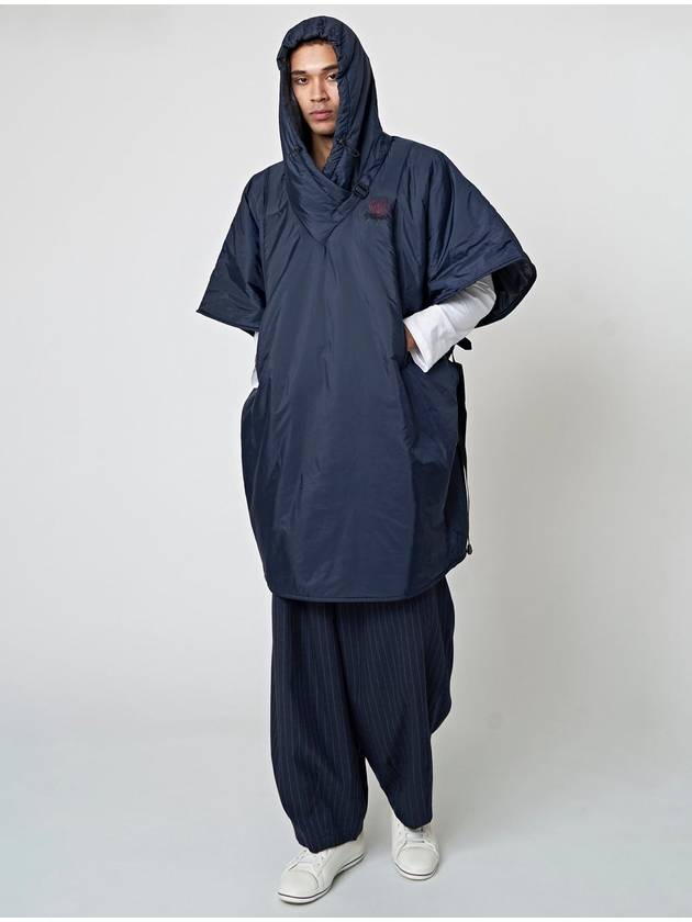 Hooded Cape Navy - ATHPLATFORM - BALAAN 7