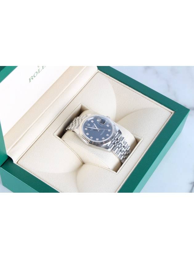 Datejust 41 Steel Blue Plate 10P 24 Years - ROLEX - BALAAN 4