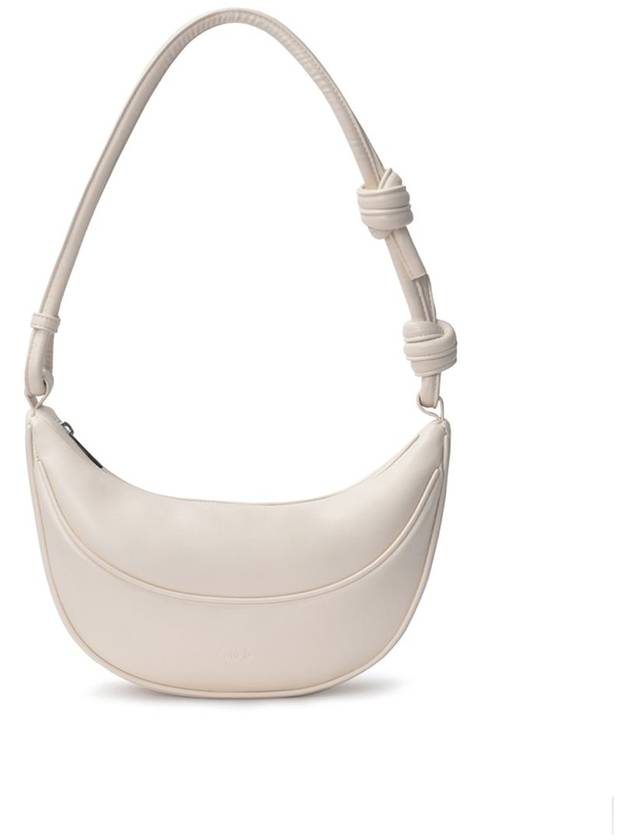 Bent Rope Leather Shoulder Bag Ivory - 4OUR B - BALAAN 3