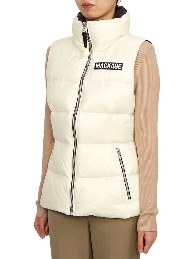 Women's padded vest CHAYA CREAM - MACKAGE - BALAAN 3