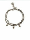 Pearl School Chain Bracelet Silver - ALEXANDER MCQUEEN - BALAAN 2