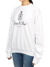 Brushed sweatshirt CR853WH3 WHITE Unisex - SPORTY & RICH - BALAAN 2