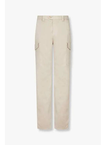 10 ePoint Men s Stretch Cotton Cargo Pants Beige - BRUNELLO CUCINELLI - BALAAN 1