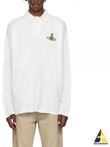 LS OVERSIZED POLO 2H01000L J0009 A407 long sleeve - VIVIENNE WESTWOOD - BALAAN 1