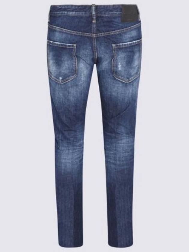 Men's Dark Semplice Wash Cool Guy Skinny Jeans Blue - DSQUARED2 - BALAAN 3