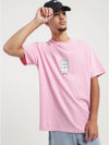 King S Short Sleeve T-Shirt Lemonade Pink - STUSSY - BALAAN 4