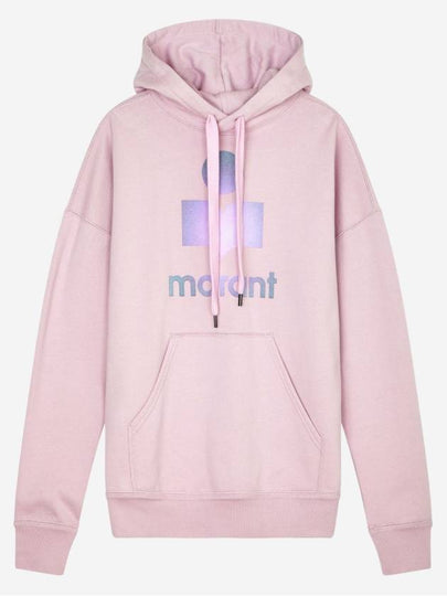 Mansel Big Logo Print Hoodie Light Pink - ISABEL MARANT - BALAAN 2