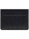 Quilted Leather Lola Card Case Black Light Gold - BURBERRY - BALAAN 5