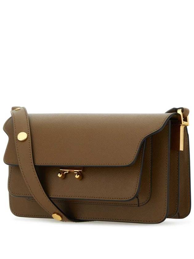 Trunk East West Shoulder Bag Brown - MARNI - BALAAN 3