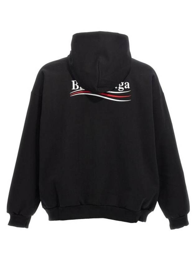 Political Campaign Hoodie Black - BALENCIAGA - BALAAN 3