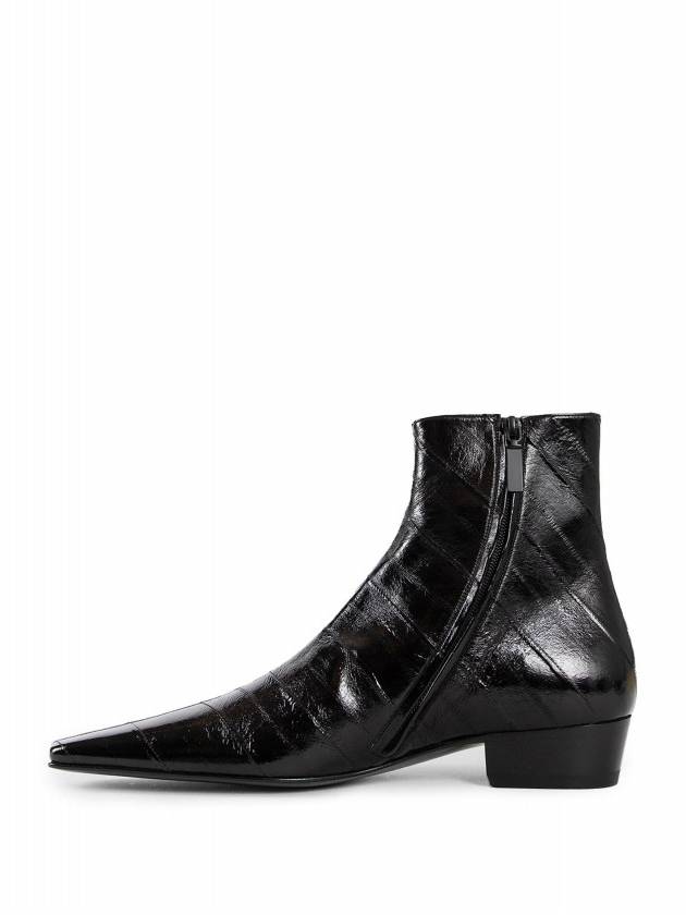 Sun leather paolo boots black 799794 0WX00 1000 - SAINT LAURENT - BALAAN 9