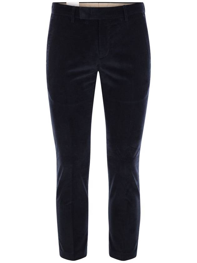 Velvet milleraies trousers - PT TORINO - BALAAN 1