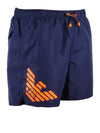 Eagle Logo Swim Shorts Blue - EMPORIO ARMANI - BALAAN 2