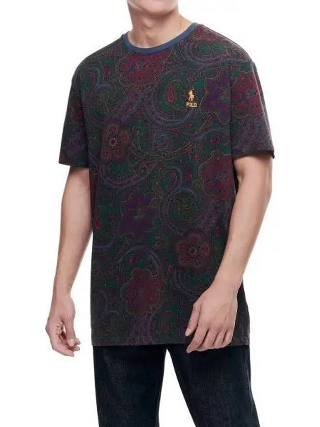 Multi print short sleeve T shirt with 30 reward points - POLO RALPH LAUREN - BALAAN 1