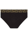 Greca Border Briefs Black - VERSACE - BALAAN 3