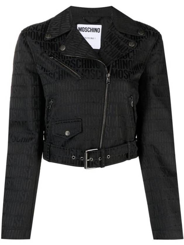 Jacket A050327150555 BLACK - MOSCHINO - BALAAN 1