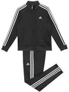 Women's Essentials 3 Stripes Tracksuit Black - ADIDAS - BALAAN 1