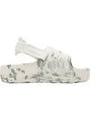 Adilette 22 XLG Sandals Green White - ADIDAS - BALAAN 1