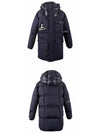 Men's Dedion Logo Hooded Down Padding Navy - MONCLER - BALAAN 6