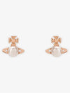 Balvina Pearl Earrings Pink Gold - VIVIENNE WESTWOOD - BALAAN 3