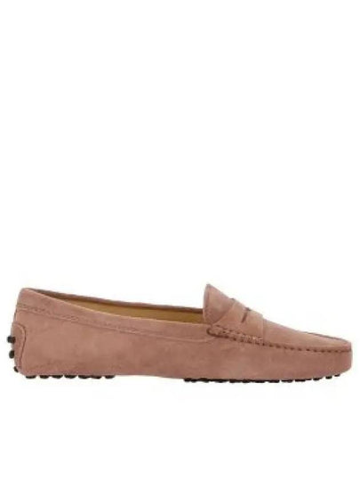 Gommino Suede Driving Shoes Pink - TOD'S - BALAAN 2