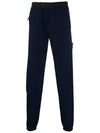 11Th Anniversary Wappen Track Jogger Training Track Pants Navy - STONE ISLAND - BALAAN 3