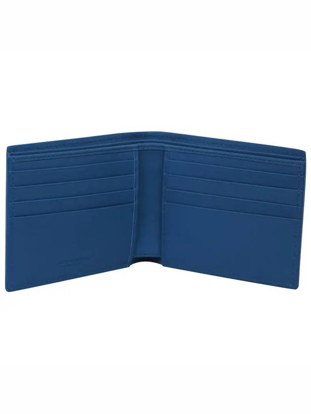 Intrecciato Half Wallet Blue - BOTTEGA VENETA - BALAAN 5