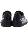 Greca Logo Low Top Sneakers Black - VERSACE - BALAAN 5