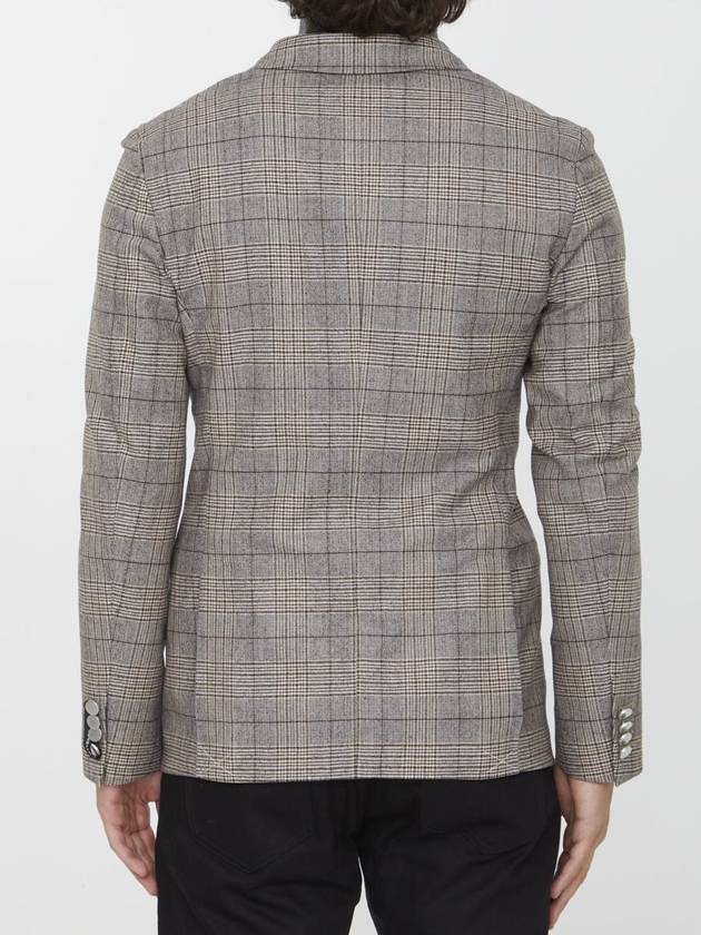 Beige Wool Jacket - TONELLO - BALAAN 4