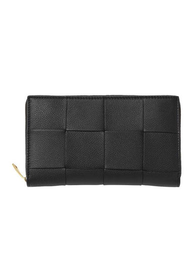 Intrecciato zipper around long wallet - BOTTEGA VENETA - BALAAN 1