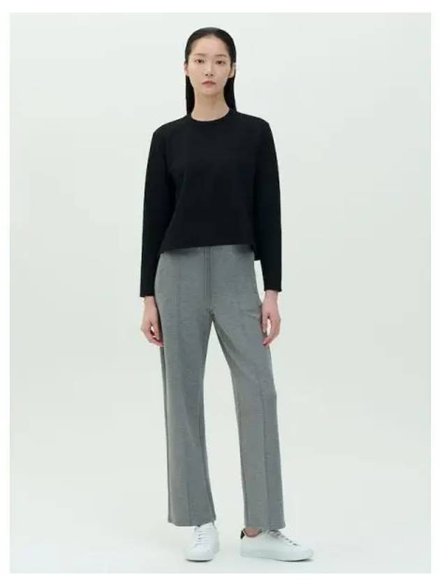 Women s Double Knit Jersey Easy Track Pants Trousers Melange Domestic Product GM0024082792699 - THEORY - BALAAN 1