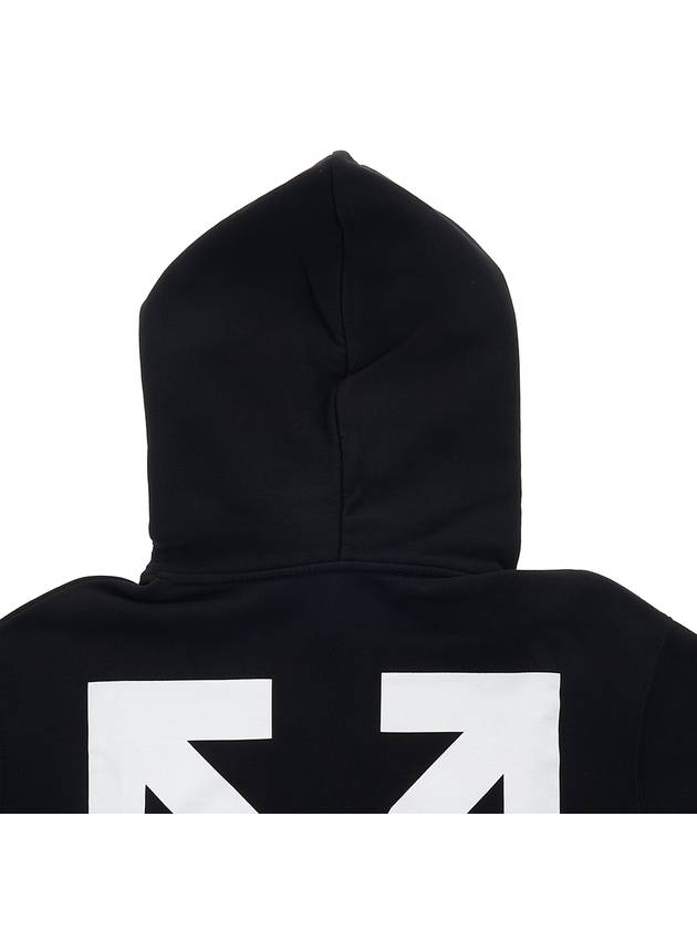 Diag Arrow Printing Hoodie Black - OFF WHITE - BALAAN 10