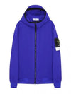 Wappen Patch Soft Shell Hooded Jacket Blue - STONE ISLAND - BALAAN 2