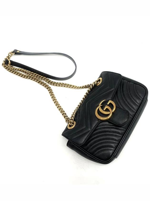 GG Marmont Matelasse Mini Shoulder Bag 446744 - GUCCI - BALAAN 9